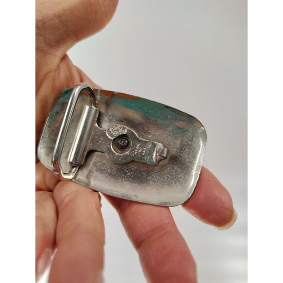 Vintage Cowboy Belt Buckle Steer Bull Head Country Western Rodeo 2.5” X 1.5” USA - Picture 6 of 8